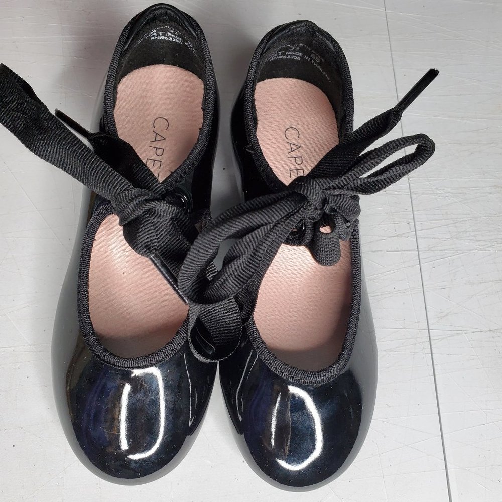 Capezio girls tap shoes size 10 like new